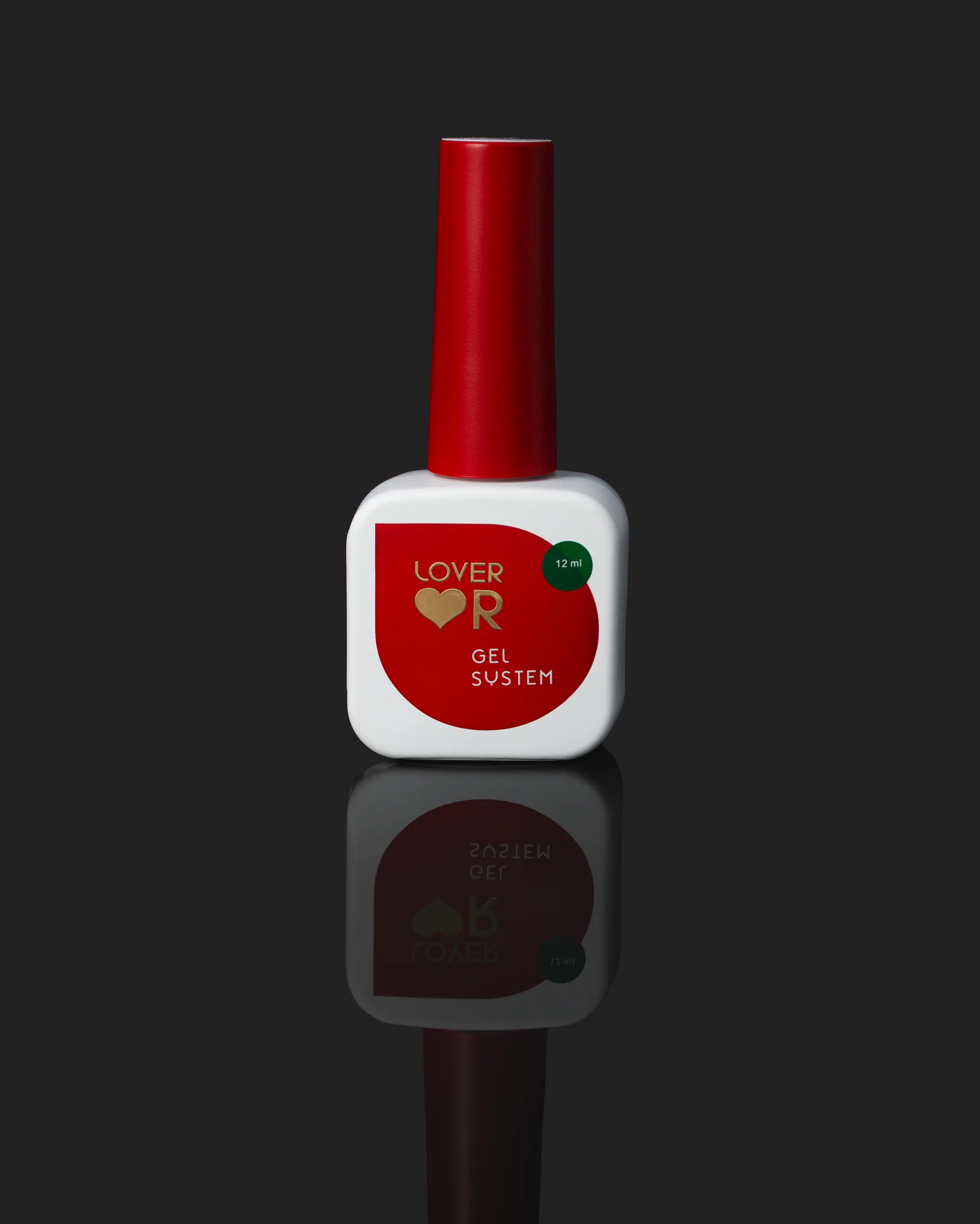 Топ LOVER Gel System, 12 мл — фінішне покриття для манікюру